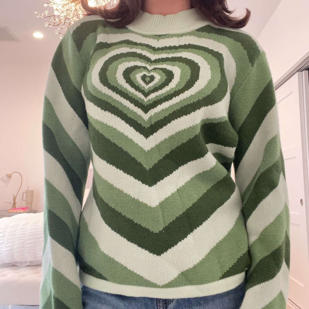 Cider heart sweater
